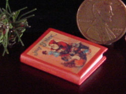miniature Santa book