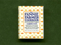 Fanny Farmer on Miniature Books  Fannie Farmer Cookbook