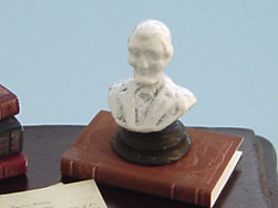 dollhouse Lincoln bust