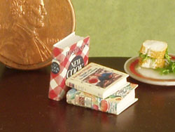 half-scale miniature books