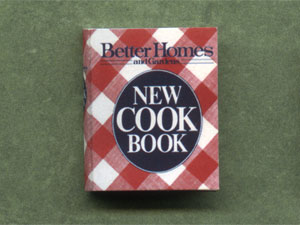 dollhouse cookbooks
