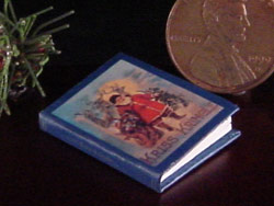 miniature Santa book