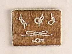 dollhouse Sailor's Knot Plaque