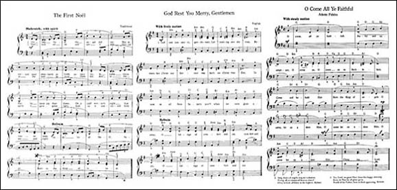 Christmas sheet music