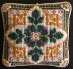 miniature Golden Star pillow